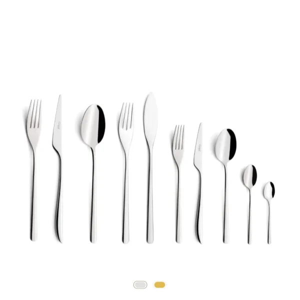 Icon Cutlery Set, 60 Pieces by Cutipol - Polished Steel