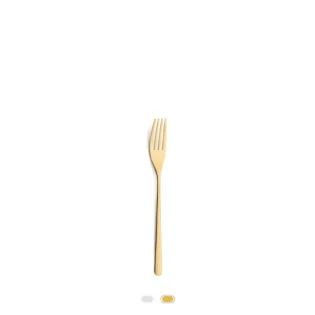 Icon Dessert Fork by Cutipol - Gold