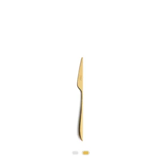 Faca Sobremesa Icon by Cutipol - Dourado Brilhante