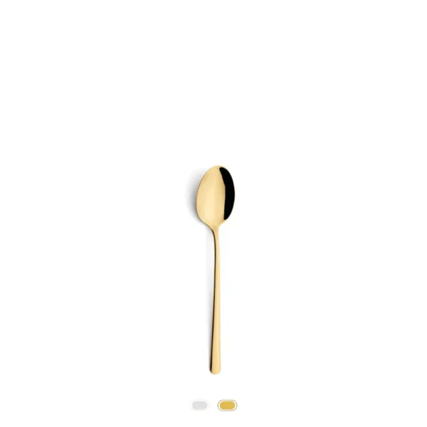 Icon Dessert Spoon by Cutipol - Gold