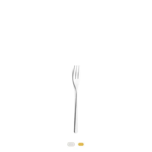 Icon Pastry Fork by Cutipol - Polished Steel