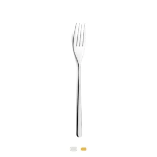 Icon Serving Fork by Cutipol - Polished Steel