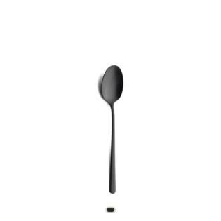 Icon Table Spoon by Cutipol - Matte Black - Matte Black