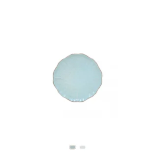Impressions Bread Plate, 17 cm by Casafina - Robins Egg Blue
