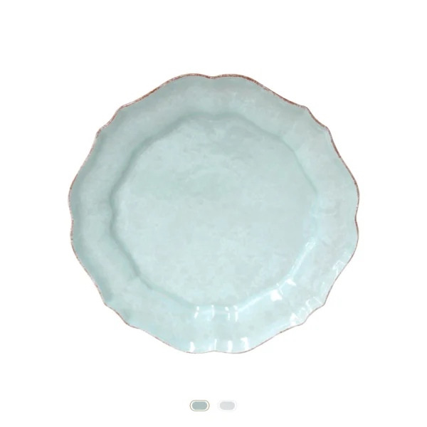 Impressions Charger Plate/Platter, 34 cm by Casafina - Robins Egg Blue