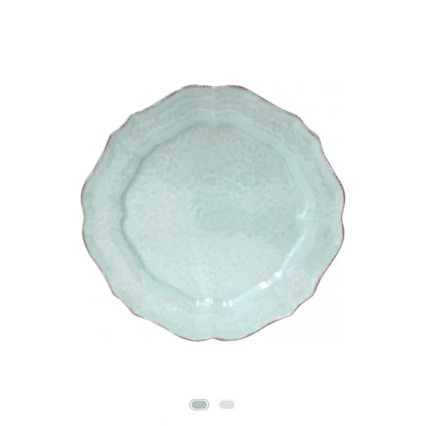 Plato Llano Impressions, 29 cm by Casafina - Robins Egg Blue