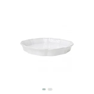 Impressions Pie Dish, 30 cm by Casafina - White