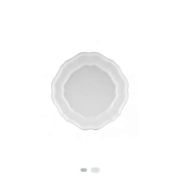 Impressions Salad/Dessert Plate, 22 cm by Casafina - White