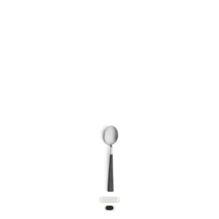 Kube Moka Spoon by Cutipol - Matte, Black