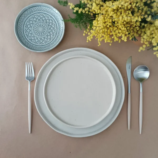 Prato Jantar Lagoa, 27 cm by Costa Nova - Pedra - LOP271-VC7130 - Orpheu Decor