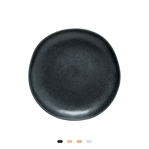 Prato Jantar Livia, 28 cm by Costa Nova - Preto Mate