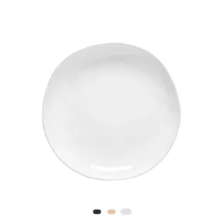 Livia Dinner Plate, 28 cm by Costa Nova - White