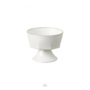 Luzia Footed Bowl, 16 cm by Costa Nova - White