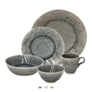 Service de Table Madeira, 30 Pièces by Costa Nova - Gris