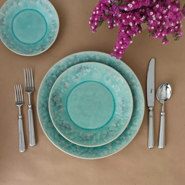 Madeira Plates, 18 Pieces Set by Costa Nova - Blue