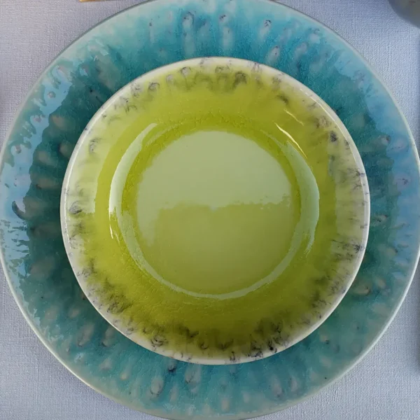 Madeira Soup/Pasta Bowl, 19 cm by Costa Nova - Lemon Green - DES192-01114L - Orpheu Decor