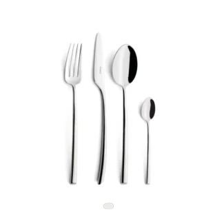 Mezzo Cutlery Set, 24 Pieces by Cutipol - Polished Steel