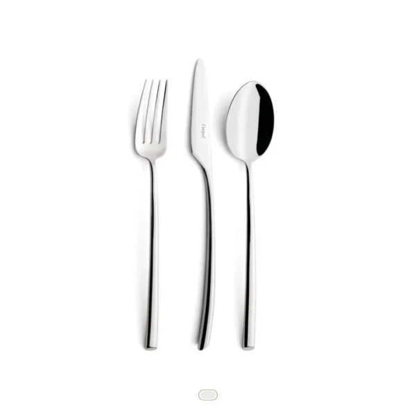Mezzo Cutlery Set, 3 Pieces by Cutipol - Polished Steel