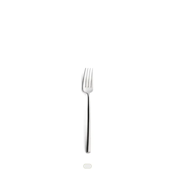 Mezzo Dessert Fork by Cutipol - Polished Steel