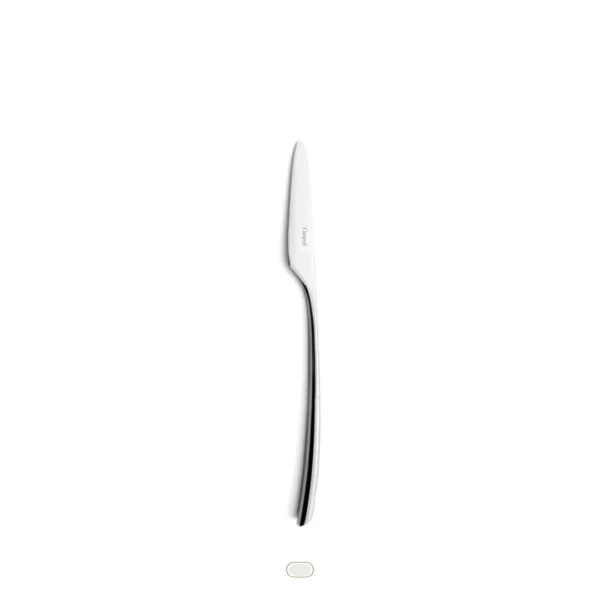 Mezzo Dinner Knife by Cutipol - Polished Steel