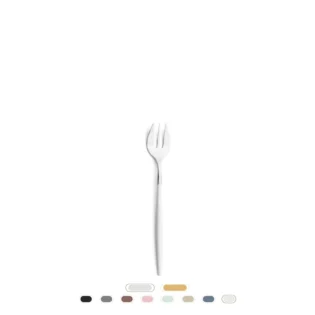 Mio Oyster Fork by Cutipol - Matte, White