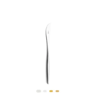 Moon Dinner Knife by Cutipol - Polished Steel