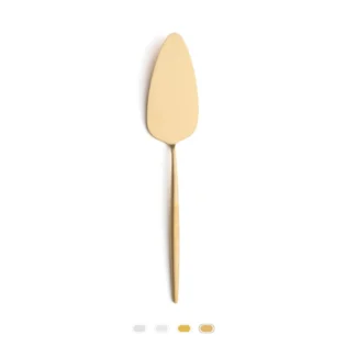 Moon Pastry Server by Cutipol - Matte Gold