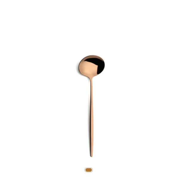 Colher Molho Moon by Cutipol - Cobre Brilhante