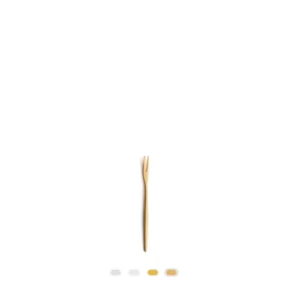 Moon Snail/Appetizer Fork by Cutipol - Matte Gold