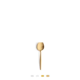 Moon Sugar Spoon by Cutipol - Matte Gold
