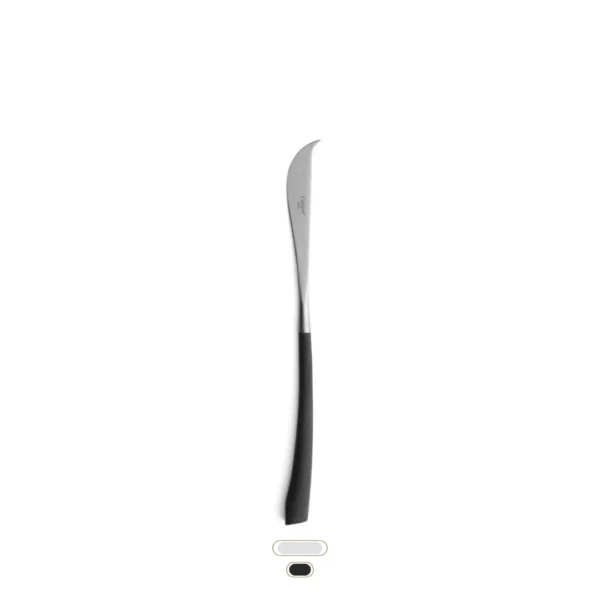 Noor Cheese Knife by Cutipol - Matte, Black
