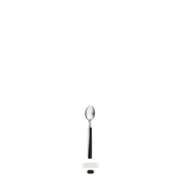 Noor Moka Spoon by Cutipol - Matte, Black