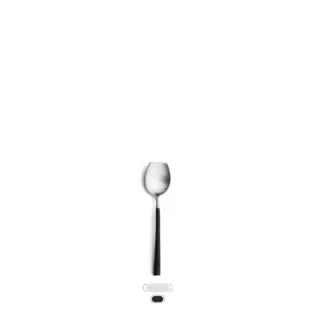 Noor Sugar Spoon by Cutipol - Matte, Black