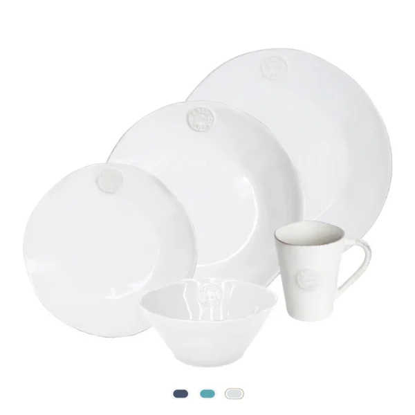 Nova Dinnerware Set, 30 Pieces by Costa Nova - White