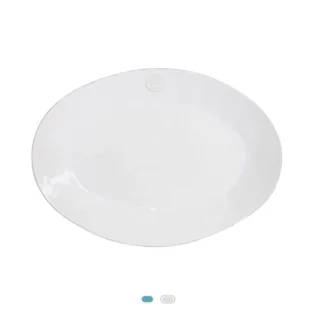 Nova Oval Platter, 40 cm by Costa Nova - White