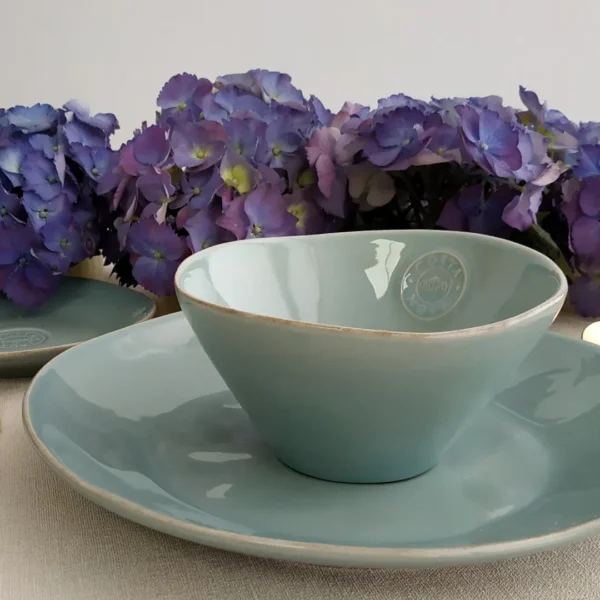 Nova Soup/Cereal Bowl, 15 cm by Costa Nova - Turquoise - NOS151-02409E - Orpheu Decor