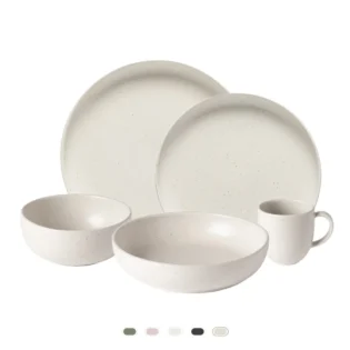 Pacifica Place Setting, 5 Pieces by Casafina - Vanilla