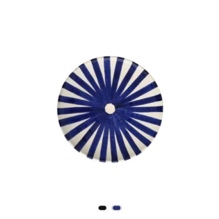 Plato Ensalada/Postre Pattern, Ray, 23 cm by Casa Cubista - Blue