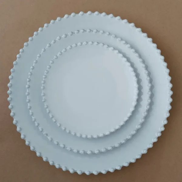 Pearl Bread Plate, 17 cm by Costa Nova - White - PEP173-02202F - Orpheu Decor