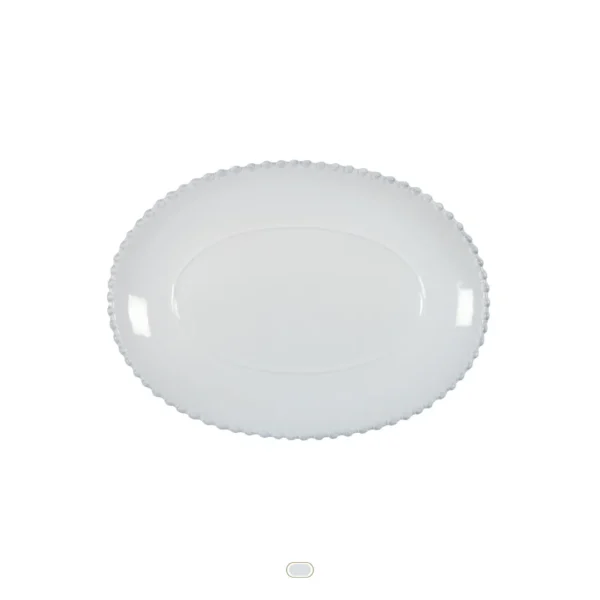 Fuente Oval Pearl, 33 cm by Costa Nova - White
