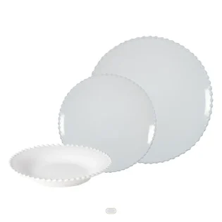 Pratos Pearl, Conjunto 18 Peças by Costa Nova