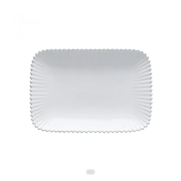 Pearl Rectangular Platter, 30 cm by Costa Nova - White