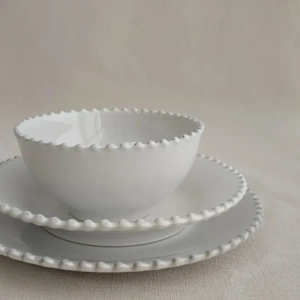 Pearl Soup/Cereal Bowl, 16 cm by Costa Nova - White - PES161-02202F - Orpheu Decor
