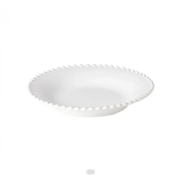 Pearl Soup/Pasta Plate, 24 cm by Costa Nova - White