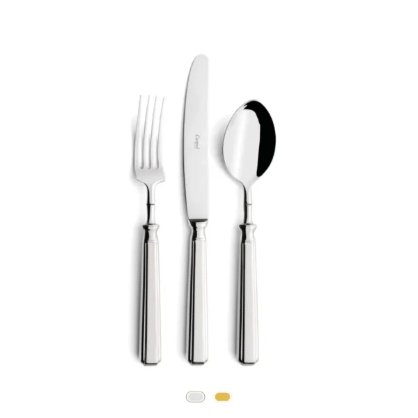 Piccadilly Cutlery Set, 3 Pieces by Cutipol - Polished Steel
