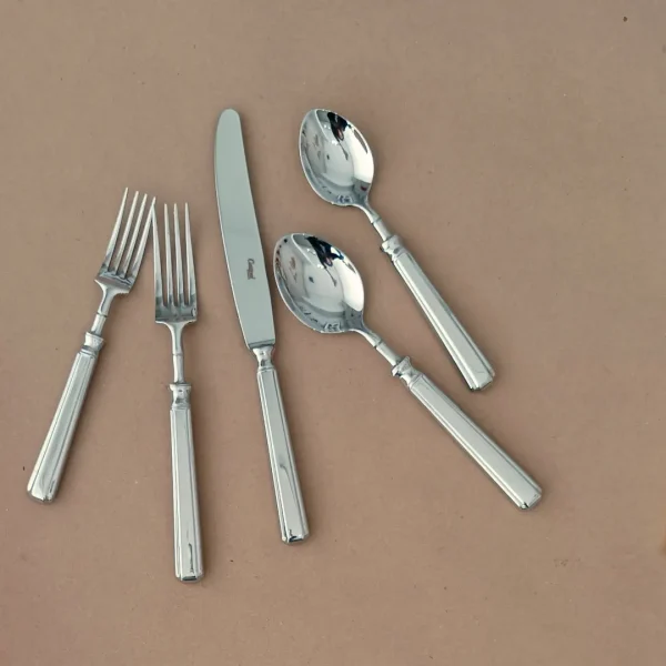 Piccadilly Dessert Fork by Cutipol - Polished Steel - P1.07 - Orpheu Decor
