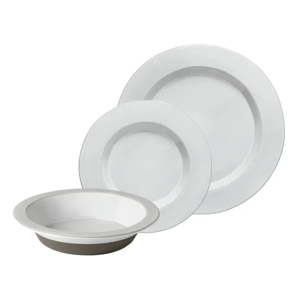 Plano Plates, 18 Pieces Set by Costa Nova