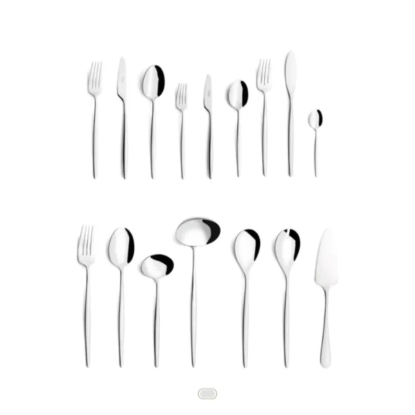 Solo Cutlery Set, 115 Pieces by Cutipol - Polished Steel
