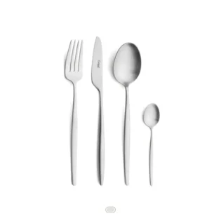Solo Cutlery Set, 24 Pieces by Cutipol - Matte - Matte