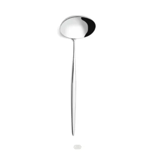 Solo Soup Ladle by Cutipol - Polished Steel